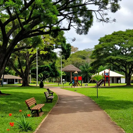 Descubra o Parque Ruber Van Der Linden