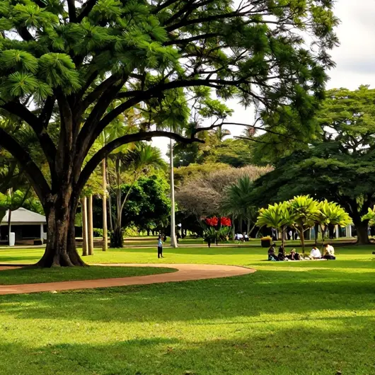 Descubra o Parque Ruber van der Linden